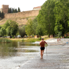 Altas temperaturas en Castilla y León en una imagen de archivo