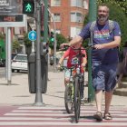 Episodio de la ola de calor que asola Castilla y León en Valladolid