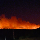 Imagen de la zona afectada en Alcañices (Zamora)