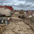 Avanza la restauración de un tramo de la muralla de Astorga