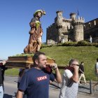 Ponferrada celebra un año más su tradicional Voto de Villa a San Roque.