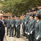 incorporación de guardias alumnos en prácticas en los cuarteles de Castilla y León. Participa el delegado del Gobierno, Nicanor Sen, y el general jefe de la Zona de Castilla y León de la Guardia Civil, José Antonio Fernández de Luz.