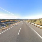 Tramo de la AP-51 a su paso por Ávila.