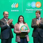Alfonso Fernández Mañueco e Ignacio Sánchez Galán en los II Premios Convive de Iberdrola.