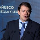 Fernández Mañueco en la presentación de la 'Estrategia Logística de Castilla y León 2030'