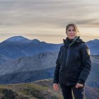 Begoña Almeida, de la Fundación Oso Pardo, encargada de la protección del oso en la Montaña Palentina