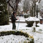 Nieve en Soria.