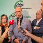 Jornada formativa de CSIF para primeros intervinientes en situaciones traumáticas con la participación del presidente del Colegio Oficial de Psicología, David Cortejoso.