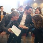 Carlos Martínez, Antidio Fagúndez, Francina Armengol e Iratxe García.