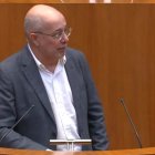 Francisco Igea, en su intervención de despedida a Luis Tudanca