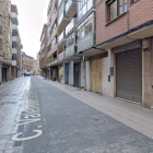 Calle Valentín Calderón de la capital palentina