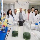 Laura Vargas, Pedro García, Raúl Muñoz, Geovanni Ávila, Yuto Izawa, Masatoshi Kishi, participantes del proyecto COSEC