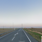 Carretera N-110 a su paso por Segovia