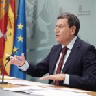 El consejero de Economía y Hacienda y portavoz de la Junta, Carlos Fernández Carriedo