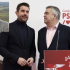 Antidio Fagúndez y Santos Cerdán, en una imagen de archivo. En la foto pequeña, Tomás del Bien.