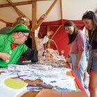 Inauguración de la Feria Medieval de los centros asistenciales de la Diputación de León