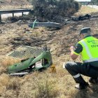 Estado en el que quedó el Lamborghini Huracán