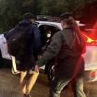 Evacuación de un joven de un campamento en Burgos