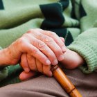 Una persona mayor en una imagen de archivo