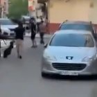 Pelea multitudinaria en Aranda de Duero.