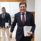 Julio López Revuelta y Carlos Fernández Carriedo, ayer.