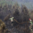 Incendio en Abejera y Ríofrio de Aliste, en Zamora