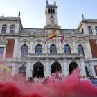 Manifestación en Valladolid bajo el lema 'Nuestra tierra arde. Contra el fuego de la inacción: ¡Prevención y medios ya!'