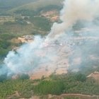 Incendio en Berlanga del Bierzo.