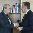 Agustín Sánchez de Vega y Carlos Pollán, en una imagen de archivo.