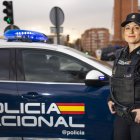 Agente de la Policía Nacional destinada en la licha contra la violencia de género.