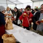 Una edición anterior de la Feria de la Cecina de Chivo de Vegacervera.