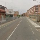 Calle Calzada de Medina en Salamanca, donde se produjo el accidente mortal.