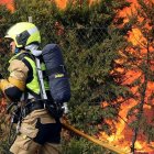 Incendio forestal en Castilla y León en una imagen de archivo.