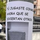 Cartel del Ayuntamiento Zamora para la campaña contra la violencia machista