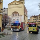 Imagen exterior del colegio en el que se ha desprendido el falso techo que ha herido a una profesora