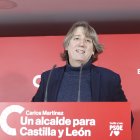 El secretario general del PSOE de Castilla y León y candidato a la Presidencia de la Junta, Carlos Martínez.