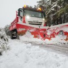 La nieve regresa a las zonas montañosas del sur de Salamanca.