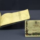 Una de las obras expuestas en la Biblioteca Nacional de España