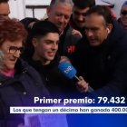 Álvaro, el joven que compró el número premiado.