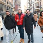 El secretario general del PSOECyL y candidato a la Presidencia de la Junta, Carlos Martínez, visita Zamora.