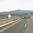 AP-1 a su paso por Monasterio de Rodilla.