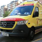 Imagen de archivo de una ambulancia del Sacyl