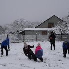 Temporal de nieve en El Bierzo.