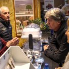 El candidato del PSOE a la Presidencia de la Junta, Carlos Martínez, asiste a la inauguración de la 23ª Feria de la Trufa en Abejar (Soria)