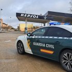 Vehículo de la Guardia Civil.