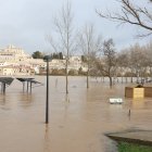 Crecida del río Duero a su paso por Zamora