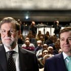 Mariano Rajoy y Alfonso Fernández Mañueco