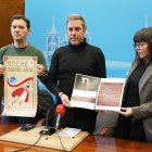 El concejal de Turismo del Ayuntamiento de Ponferrada, Iván Alonso, durante la presentación de La Noche Templaria