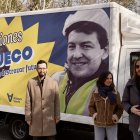 Miguel Ángel Llamas, Ione Belarra y Pablo Fernández