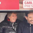 El candidato a la Presidencia de la Junta, Carlos Martínez, visita Palencia junto al candidato a las Cortes Miguel Ángel Blanco